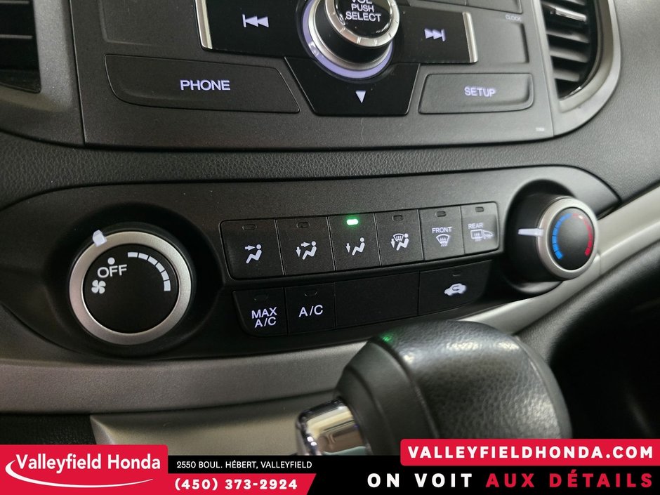 Honda CR-V LX AWD SIÈGES CHAUFFANTS CAMERA DE RECUL BLUETOOTH 2014-20