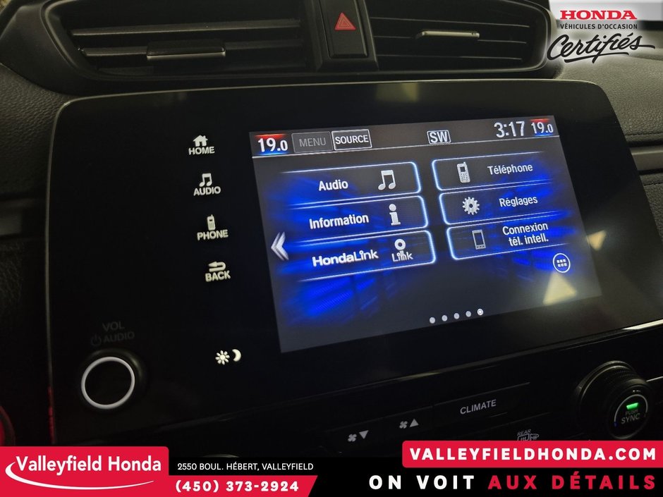 Honda CR-V LX CARPLAY ANDROID AUTO SGS CHAUFFANTS MAGS 2021-26