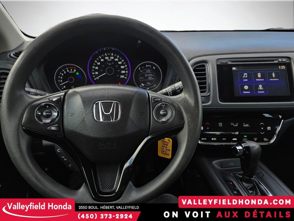 2018 Honda HR-V LX SIÈGES CHAUFFANTS CRUISE CONTROL BLUETOOTH MAGS-13