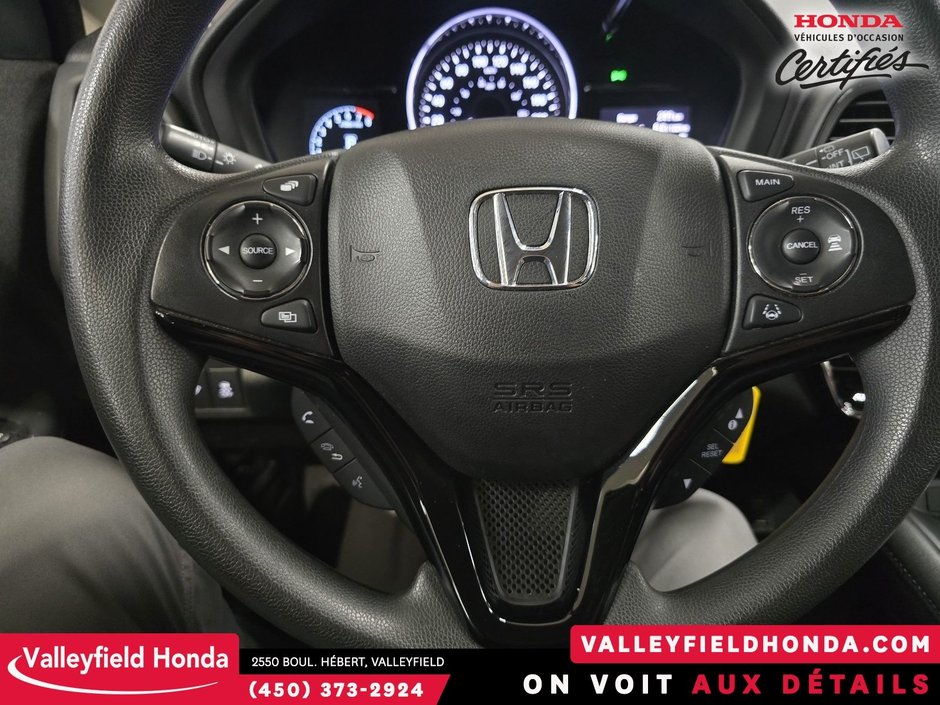 Honda HR-V LX CARPLAY ANDROID AUTO SGS CHAUFFANTS MAGS 2021-16