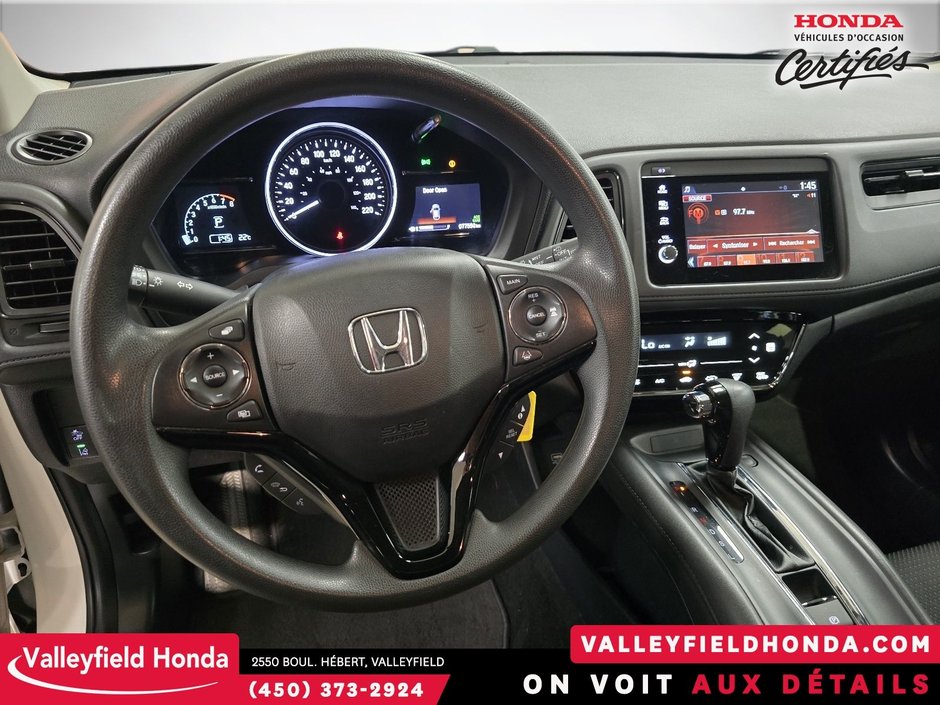 Honda HR-V LX CARPLAY ANDROID AUTO SGS CHAUFFANTS MAGS 2021-14