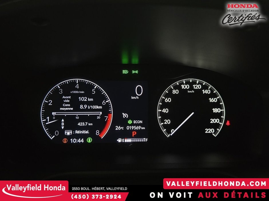 Honda HR-V EX-L Navi CUIR GPS DEMARREUR A DISTANCE CARPLAY 2024-21