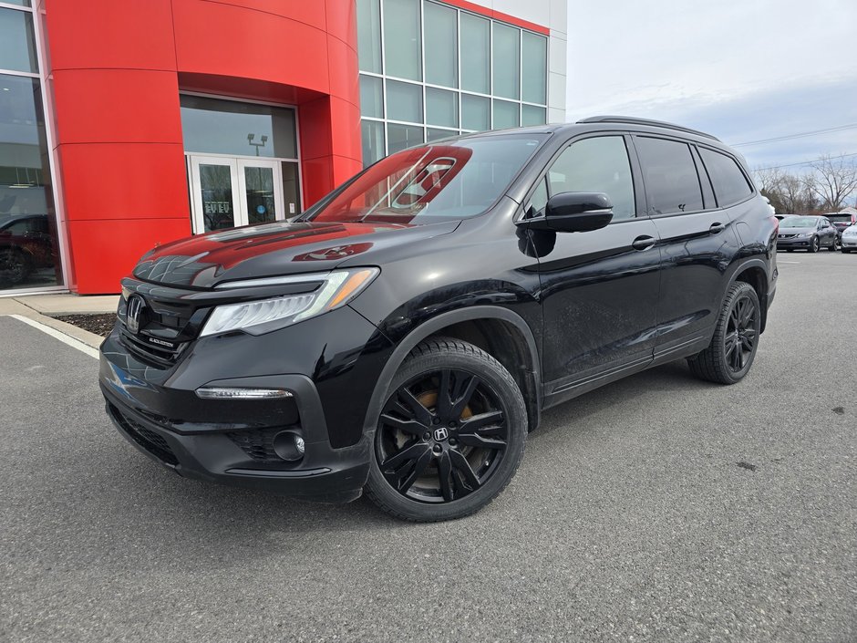 2022 Honda Pilot Black Edition HONDA CERTIFIÉ 7 ANS 160000KM-0