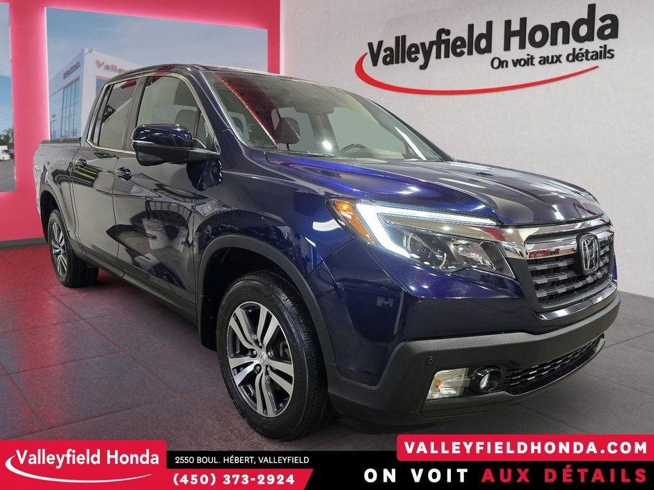 Honda Ridgeline EX-L CUIR SIÈGES / VOLANT CHAUFFANTS MAGS CAMERAS 2017-2