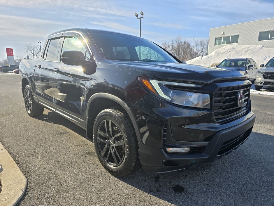 2022 Honda Ridgeline Black Edition CUIR VENTILÉ/ CHAUFFANT NAVIGATION +-3