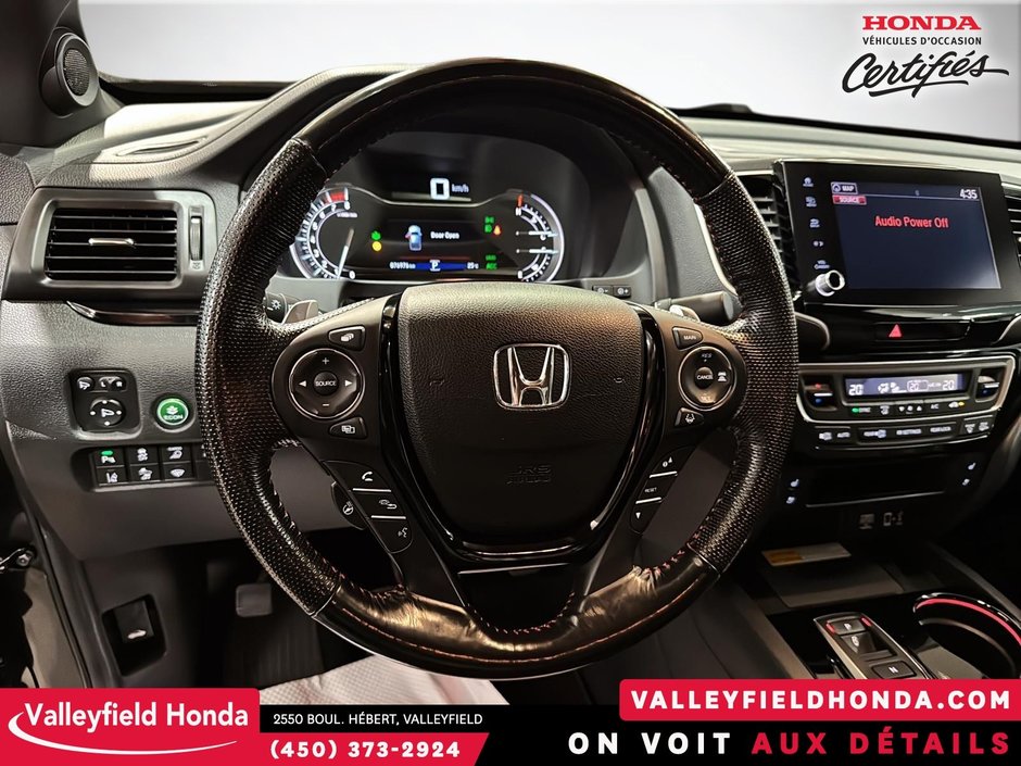 Honda Ridgeline Black Edition SIÈGES VENTILÉS/CHAUFFANTS CARPLAY 2022-15