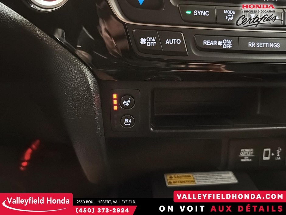 Honda Ridgeline Black Edition SIÈGES VENTILÉS/CHAUFFANTS CARPLAY 2022-23