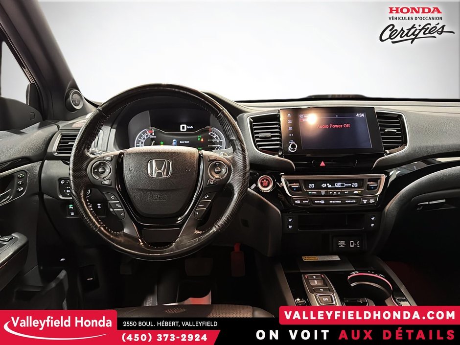 Honda Ridgeline Black Edition SIÈGES VENTILÉS/CHAUFFANTS CARPLAY 2022-13