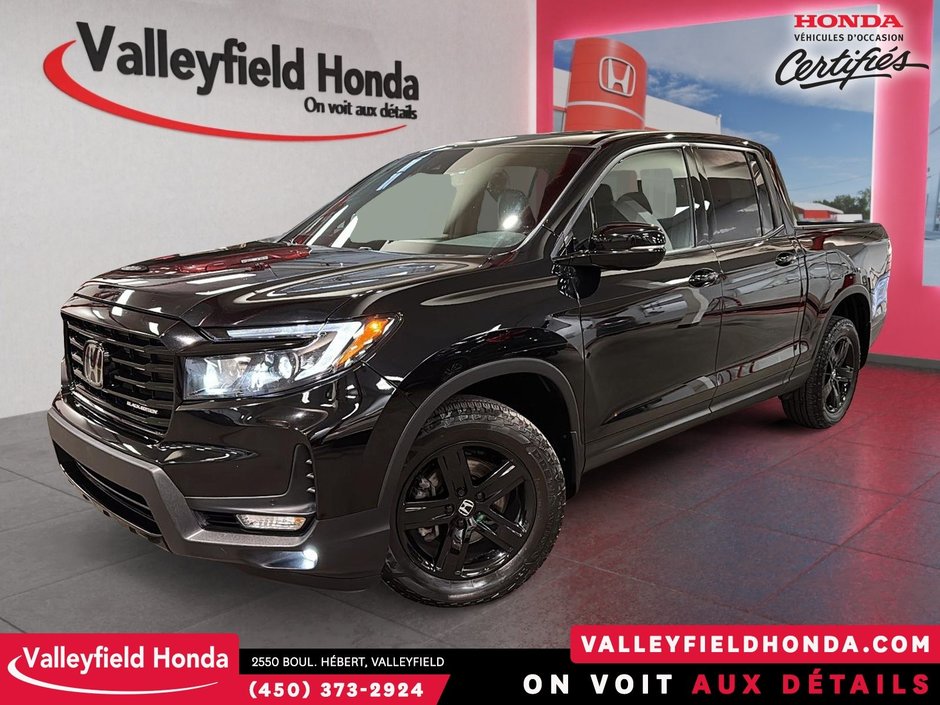 Honda Ridgeline Black Edition SIÈGES VENTILÉS/CHAUFFANTS CARPLAY 2022-0