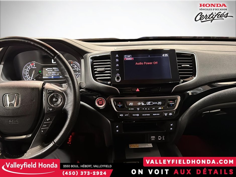 Honda Ridgeline Black Edition SIÈGES VENTILÉS/CHAUFFANTS CARPLAY 2022-21