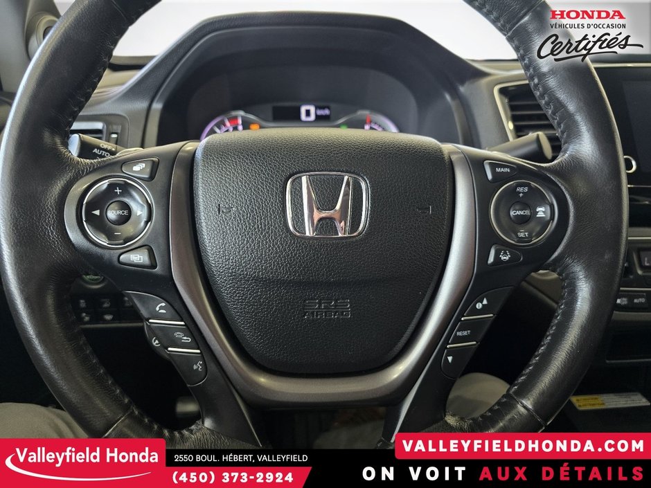 Honda Ridgeline Touring SIÈGES VENTILÉS CARPLAY CUIR MAGS 2022-21