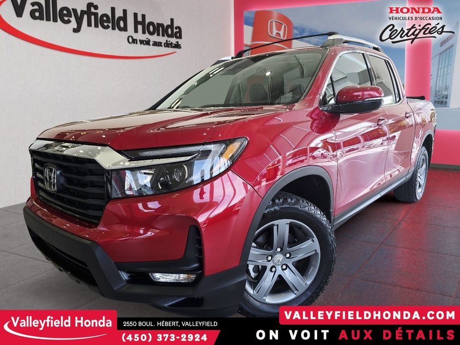 Honda Ridgeline Touring SIÈGES VENTILÉS CARPLAY CUIR MAGS 2022-0
