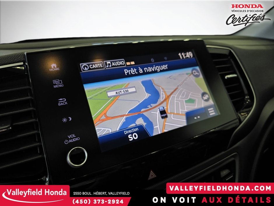 Honda Ridgeline Touring SIÈGES VENTILÉS CARPLAY CUIR MAGS 2022-33