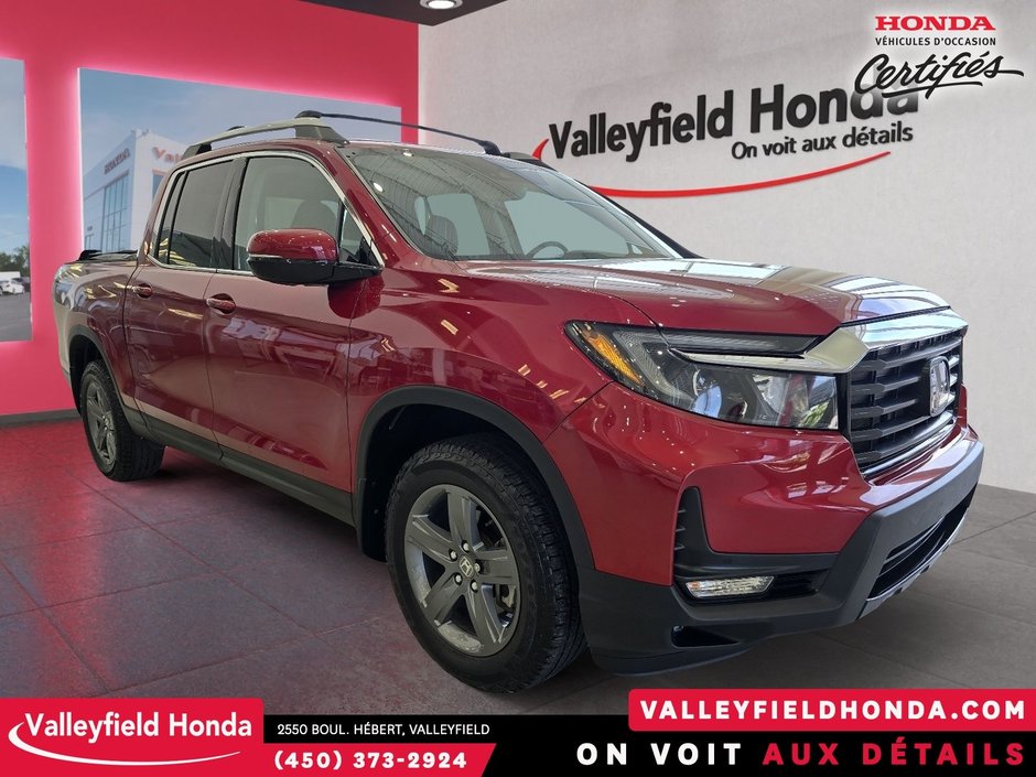 Honda Ridgeline Touring SIÈGES VENTILÉS CARPLAY CUIR MAGS 2022-2