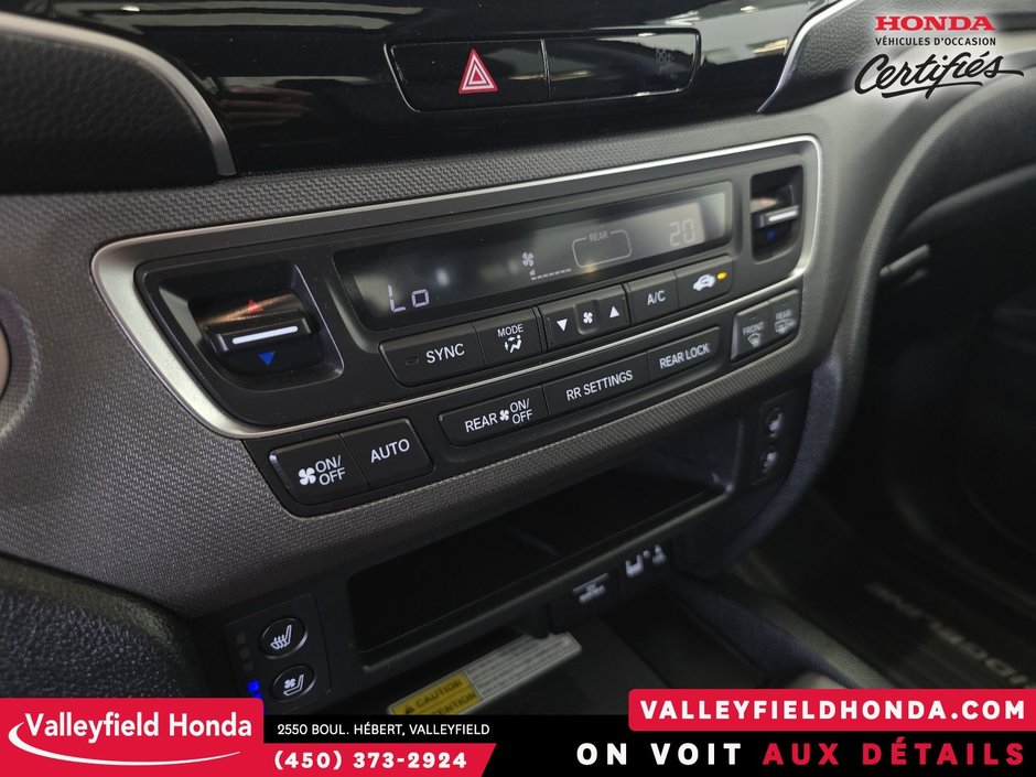 Honda Ridgeline Touring SIÈGES VENTILÉS CARPLAY CUIR MAGS 2022-25