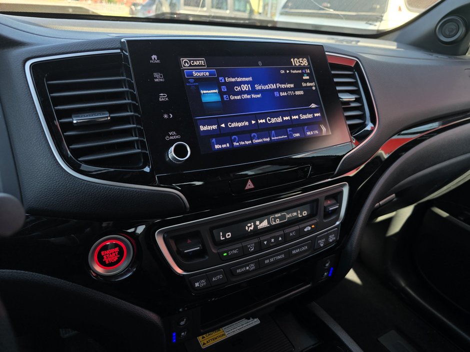 2023 Honda Ridgeline Black Edition SGS VENTILÉS VOLANT CHAUFFANT CUIR-14