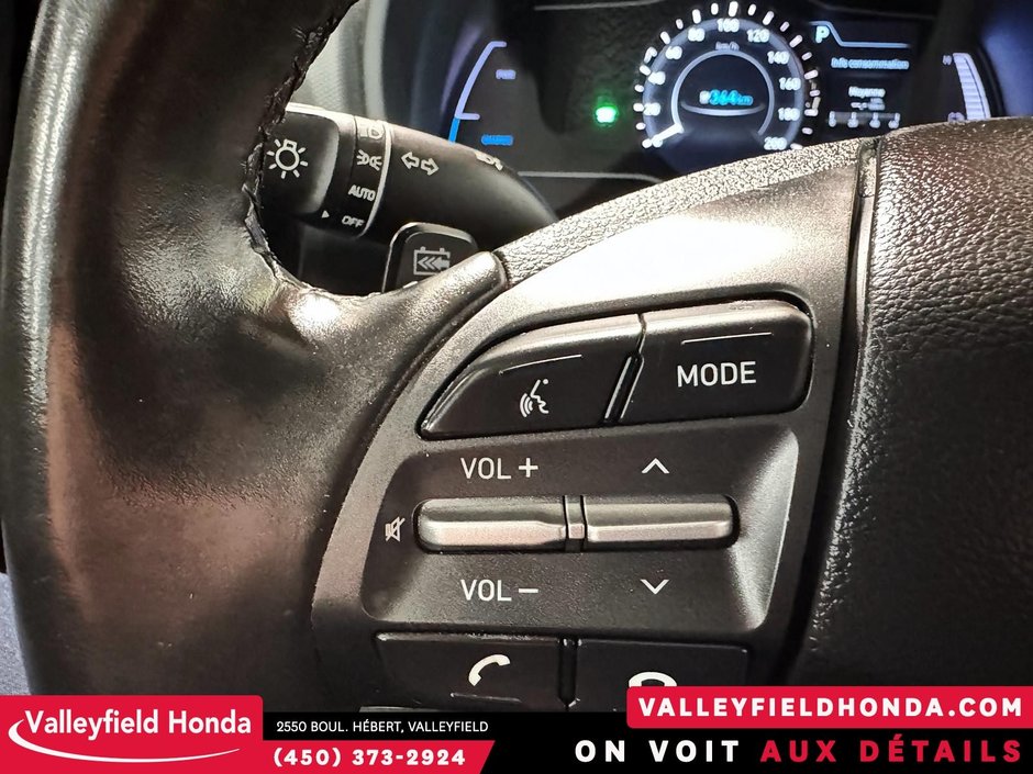 Hyundai KONA ELECTRIC Preferred 415KM AUTONOMIE SGS VOLANT CHAUFFANTS 2020-16