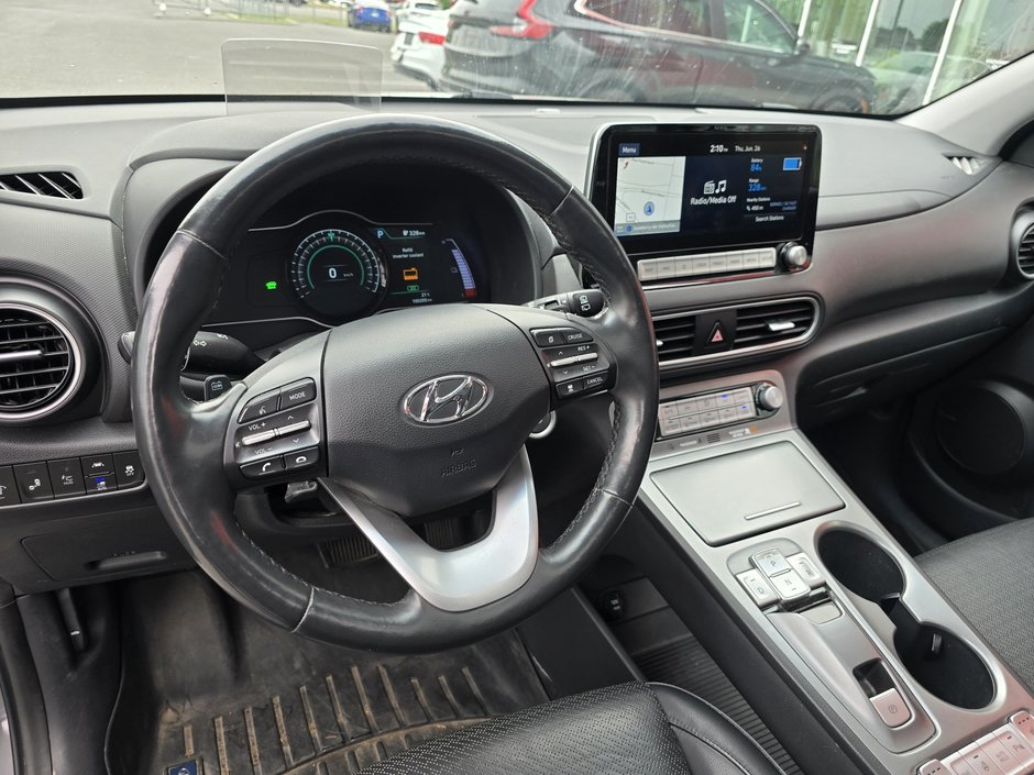 Hyundai KONA ELECTRIC Ultimate 415KM AUTONOMIE CUIR HUD VOLANT CHAUFFANT 2021-9