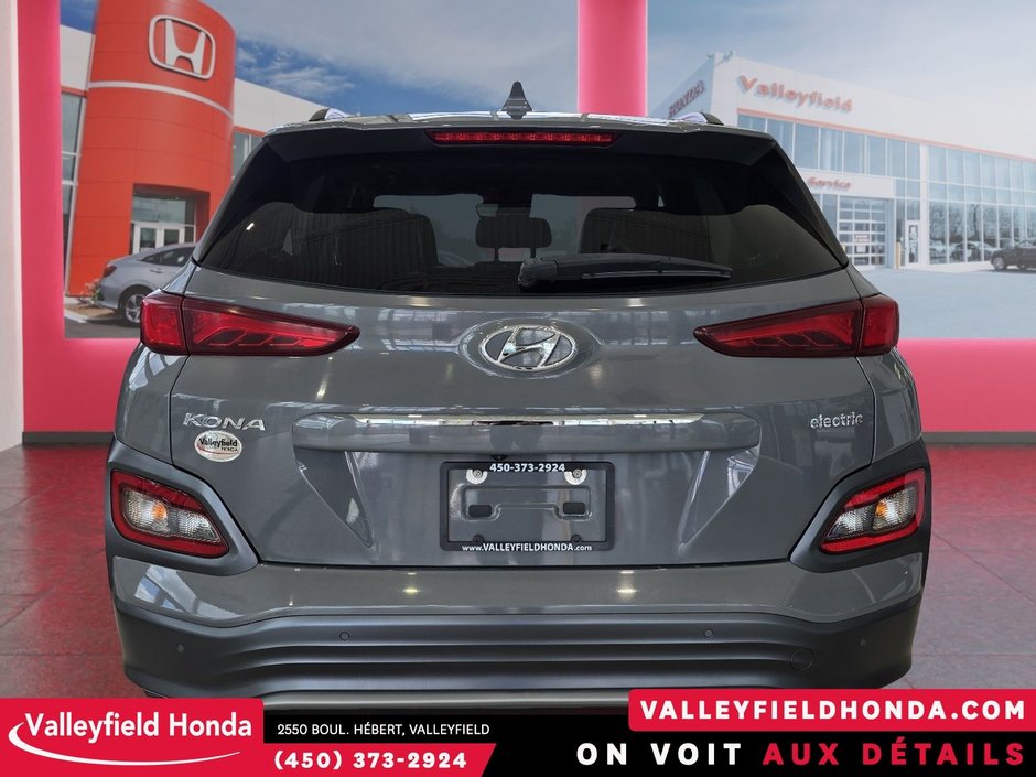 Hyundai KONA ELECTRIC Ultimate 415KM AUTONOMIE CUIR HUD VOLANT CHAUFFANT 2021-6