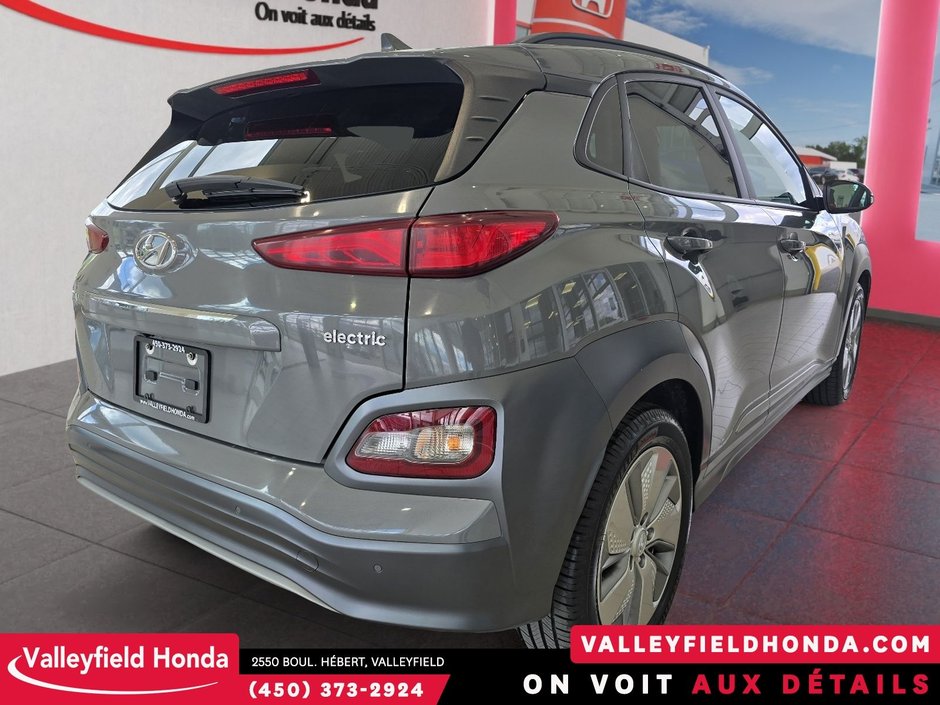 Hyundai KONA ELECTRIC Ultimate 415KM AUTONOMIE CUIR HUD VOLANT CHAUFFANT 2021-5