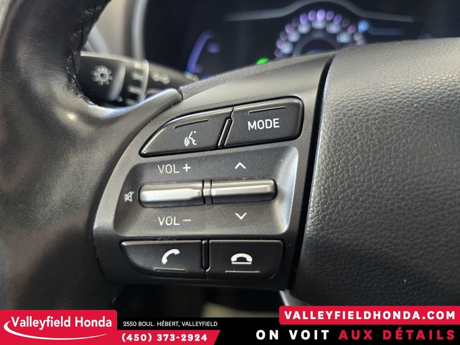 Hyundai KONA ELECTRIC Ultimate 415KM AUTONOMIE CUIR HUD VOLANT CHAUFFANT 2021-16
