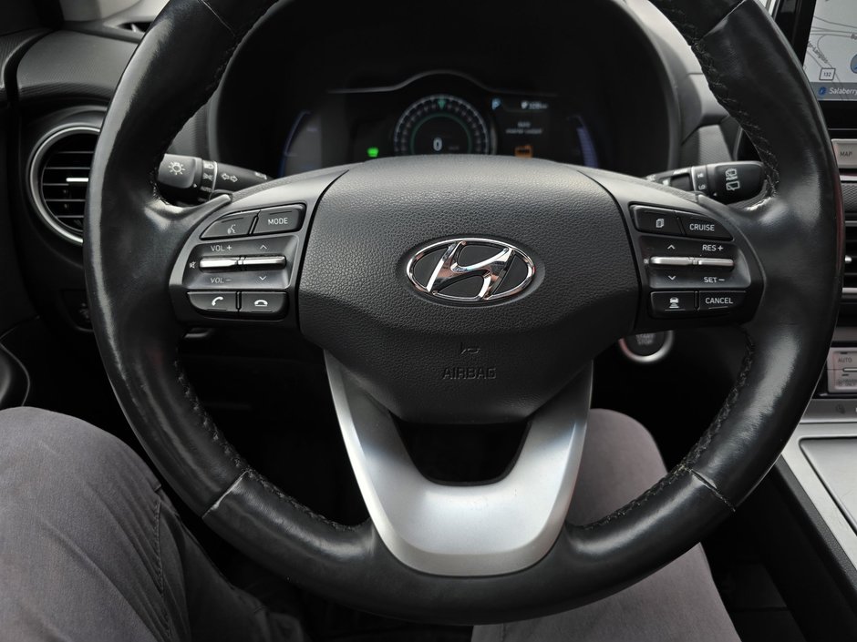 Hyundai KONA ELECTRIC Ultimate 415KM AUTONOMIE CUIR HUD VOLANT CHAUFFANT 2021-18