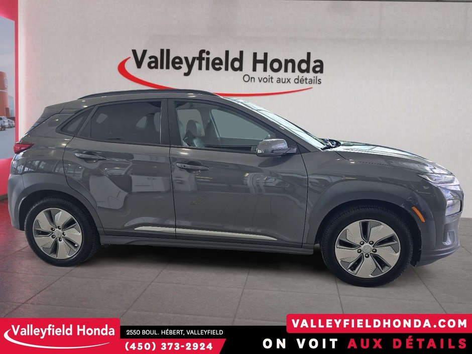 Hyundai KONA ELECTRIC Ultimate 415KM AUTONOMIE CUIR HUD VOLANT CHAUFFANT 2021-3