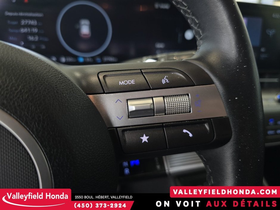 Hyundai KONA ELECTRIC Preferred 420KM AUTONOMIE SGS VOLANT CHAUFFANTS 2024-17