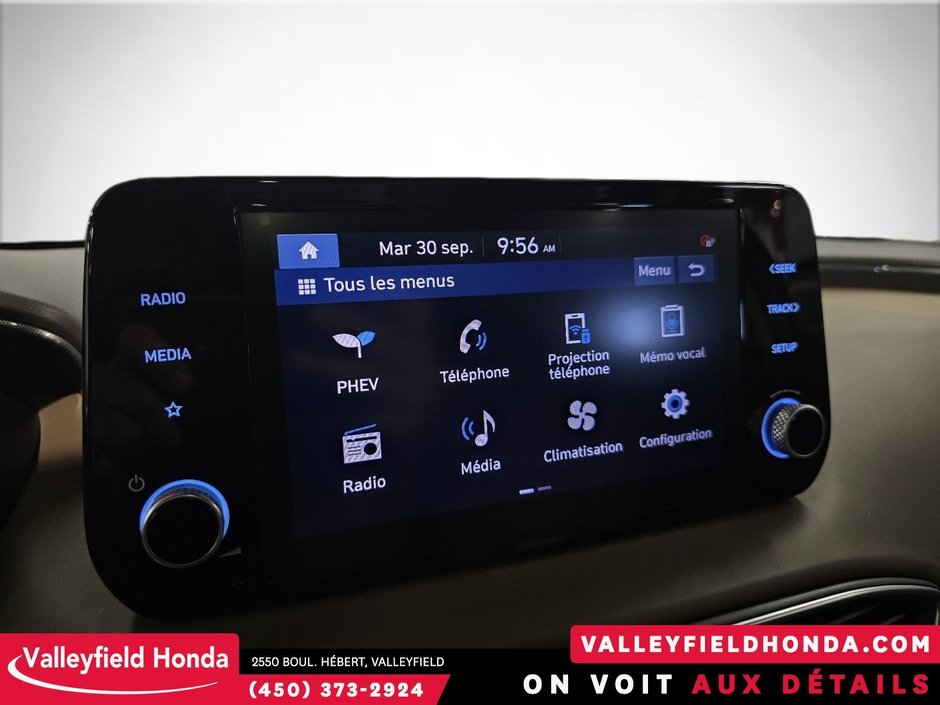 2022 Hyundai Santa Fe Plug-In Hybrid Luxury 50KM 100% ELECTRIQUE-34
