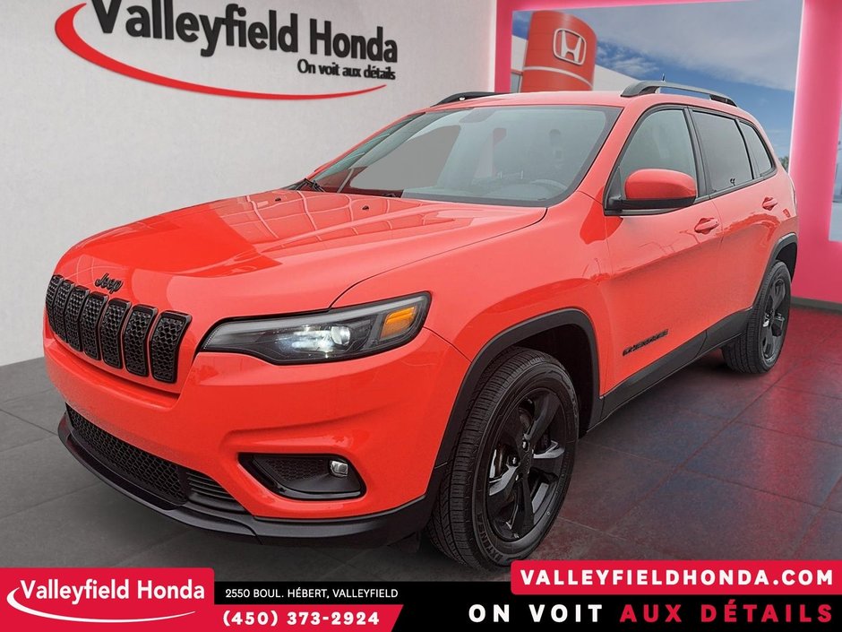 2021 Jeep Cherokee Altitude 4X4 CUIR VOLANT SGS CHAUFFANTS MAGS-0