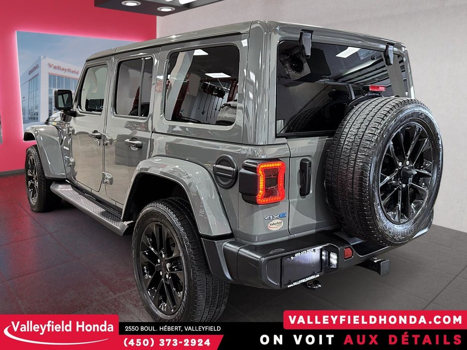 2021 Jeep Wrangler 4xe Unlimited Sahara PHEV 50 KM AUTONOMIE - 2 TOITS-7