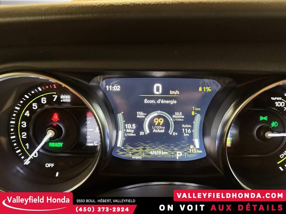 2021 Jeep Wrangler 4xe Unlimited Sahara PHEV 50 KM AUTONOMIE - 2 TOITS-19