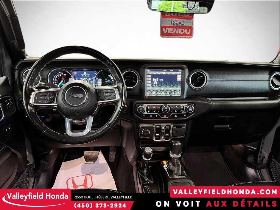 2021 Jeep Wrangler 4xe Unlimited Sahara PHEV 50 KM AUTONOMIE - 2 TOITS-12