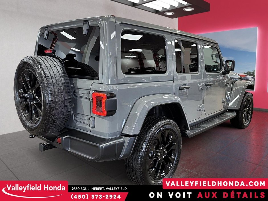 2021 Jeep Wrangler 4xe Unlimited Sahara PHEV 50 KM AUTONOMIE - 2 TOITS-5