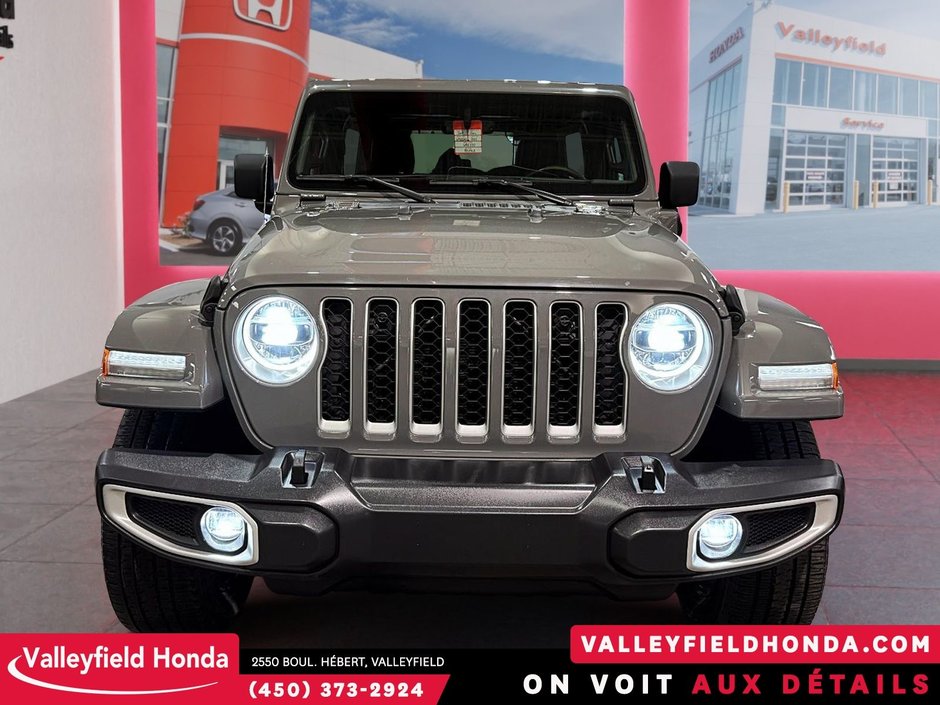 2021 Jeep Wrangler 4xe Unlimited Sahara PHEV 50 KM AUTONOMIE - 2 TOITS-1