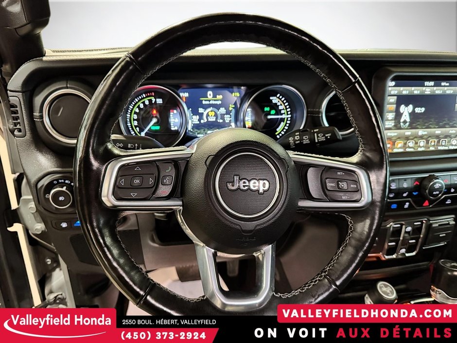 2021 Jeep Wrangler 4xe Unlimited Sahara PHEV 50 KM AUTONOMIE - 2 TOITS-14