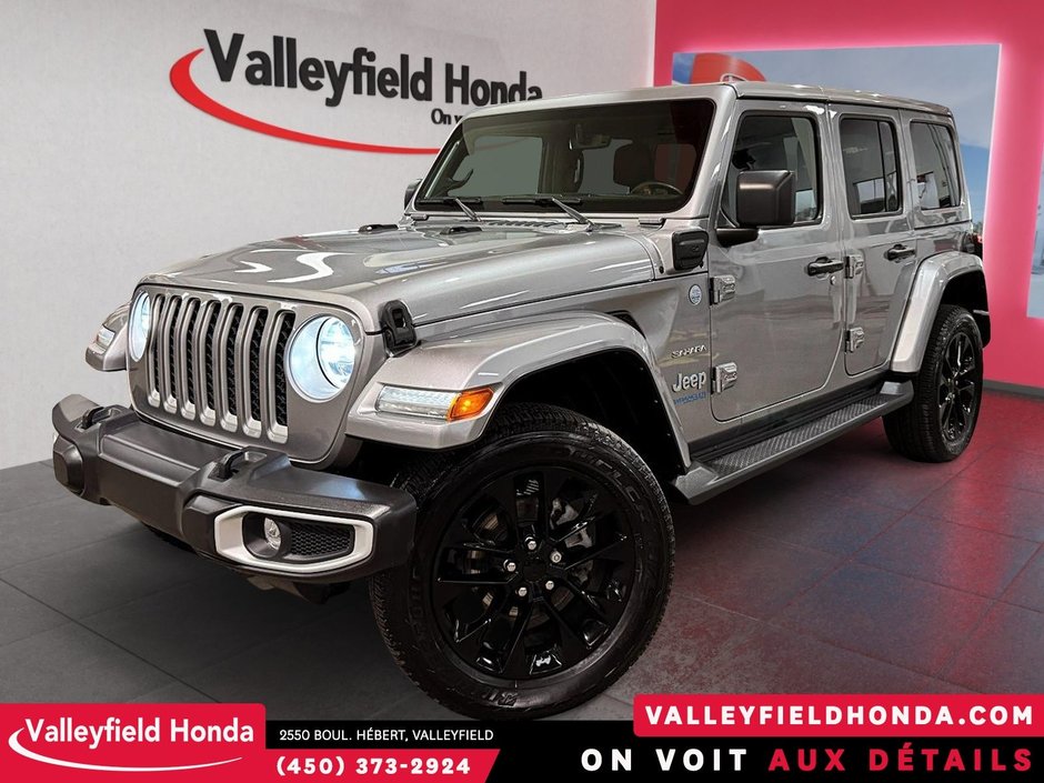 2021 Jeep Wrangler 4xe Unlimited Sahara PHEV 50KM AUTONOMIE-0
