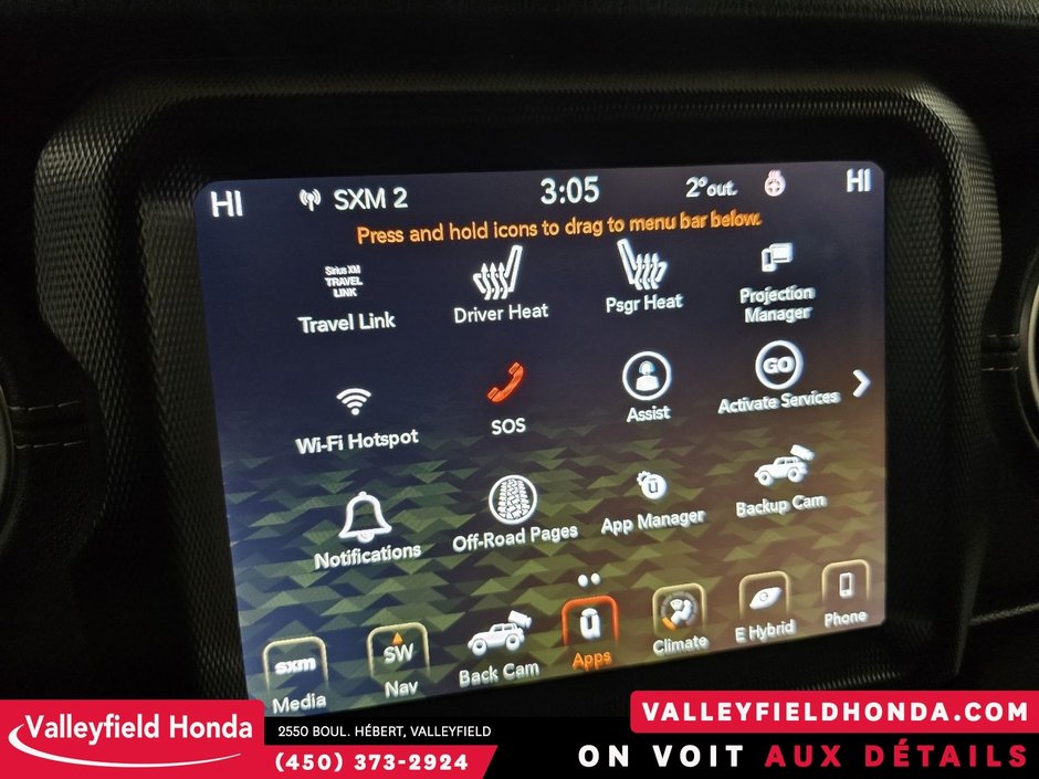 Jeep Wrangler 4xe UNLIMITED SAHARA HYBRIDE BRANCHABLE 2021-28