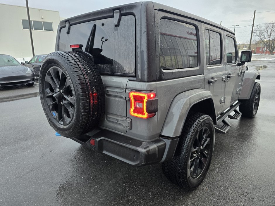 2023 Jeep Wrangler 4xe Unlimited Sahara PHEV 50KM Autonomie EV-5