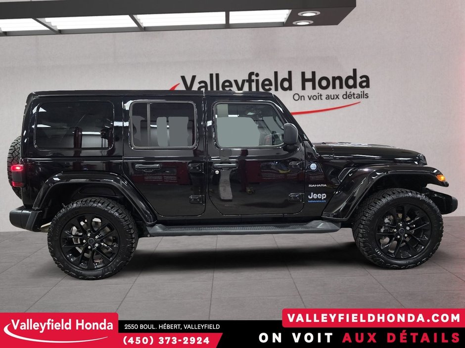 2024 Jeep Wrangler 4xe Sahara 30KM AUTONOMIE ELECTRIQUE-2