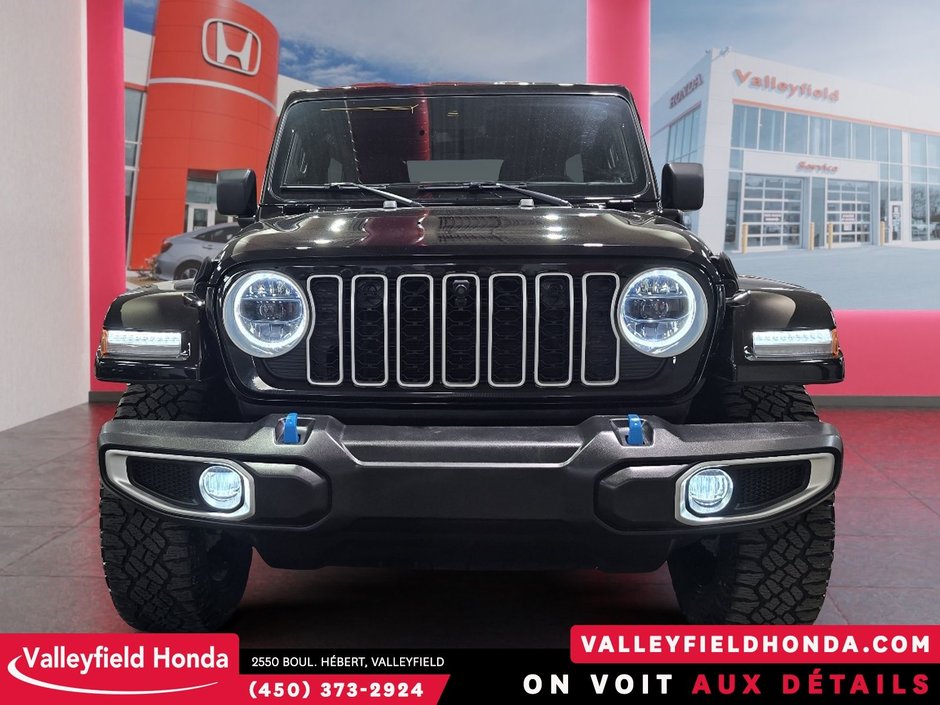2024 Jeep Wrangler 4xe Sahara 30KM AUTONOMIE ELECTRIQUE-1