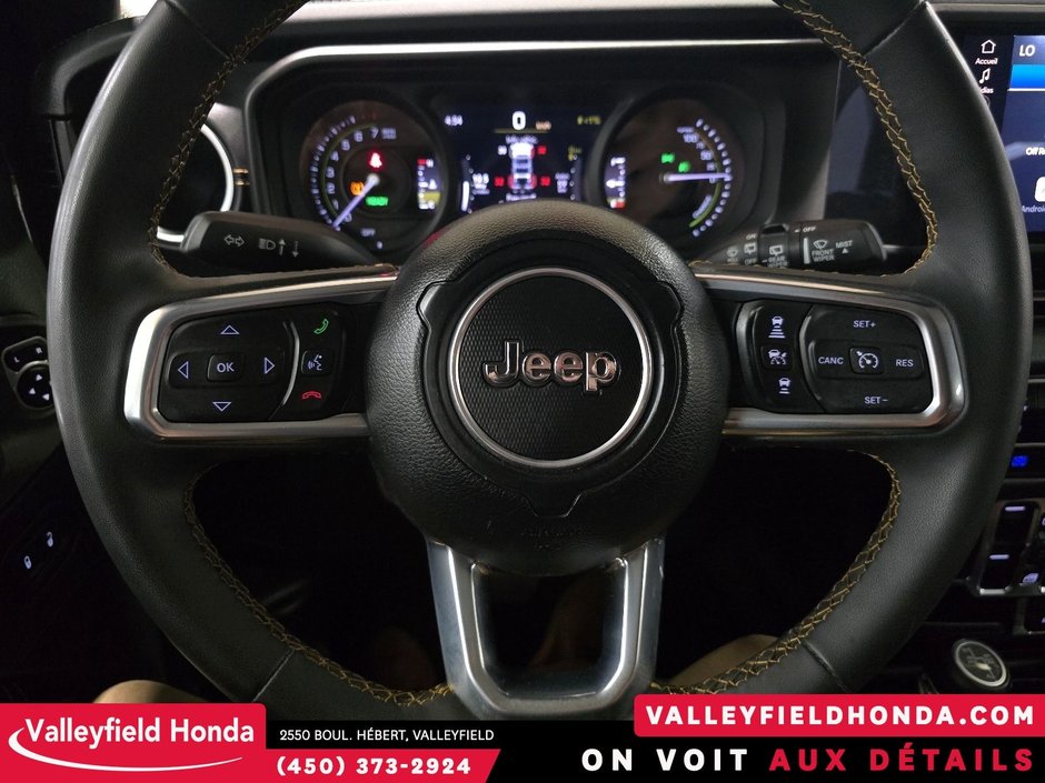 2024 Jeep Wrangler 4xe Sahara 30KM AUTONOMIE ELECTRIQUE-21