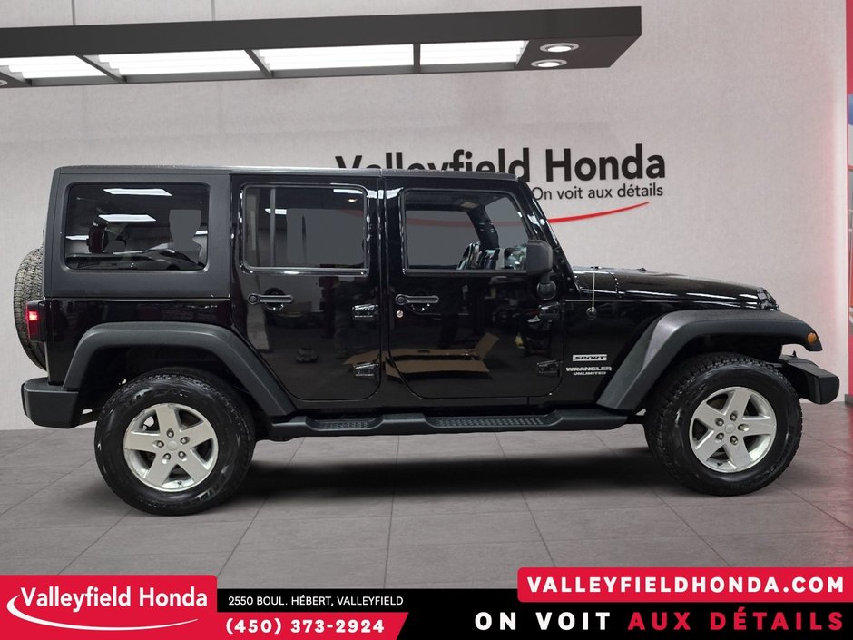 Jeep Wrangler Unlimited Sport BAS KILOMÉTRAGE ! 2013-4