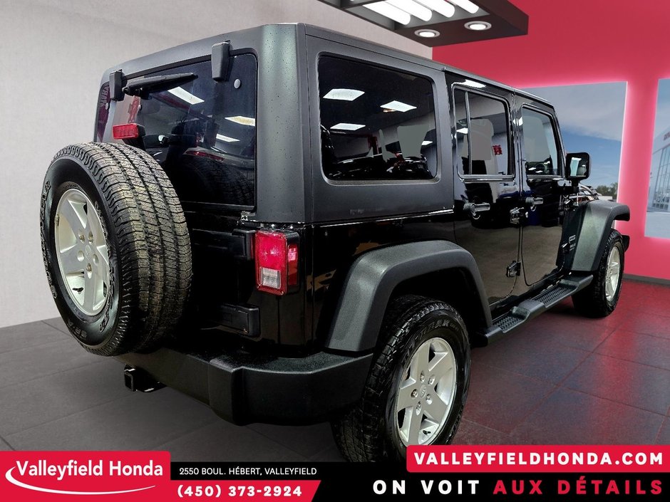 Jeep Wrangler Unlimited Sport BAS KILOMÉTRAGE ! 2013-5