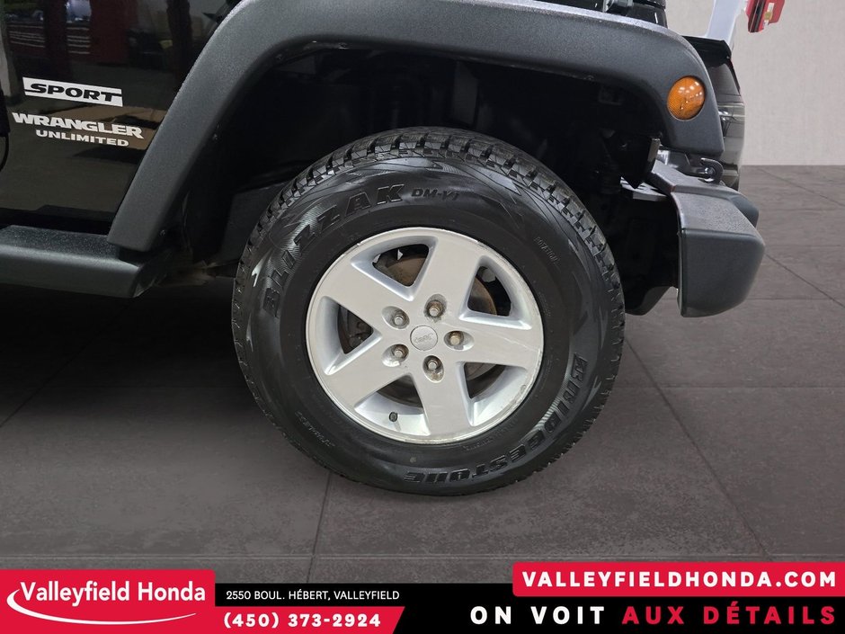 Jeep Wrangler Unlimited Sport BAS KILOMÉTRAGE ! 2013-10