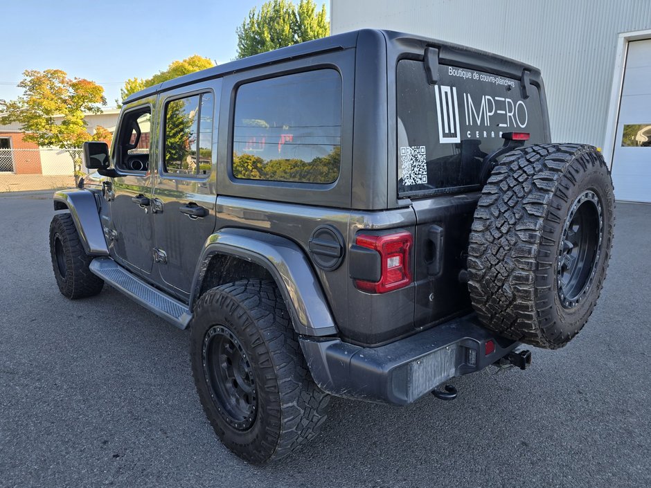 Jeep Wrangler Unlimited Sahara V6 CUIR MAGS 2 TOITS 2018-9
