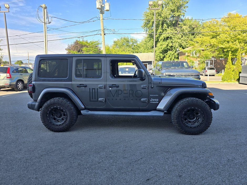 Jeep Wrangler Unlimited Sahara V6 CUIR MAGS 2 TOITS 2018-4