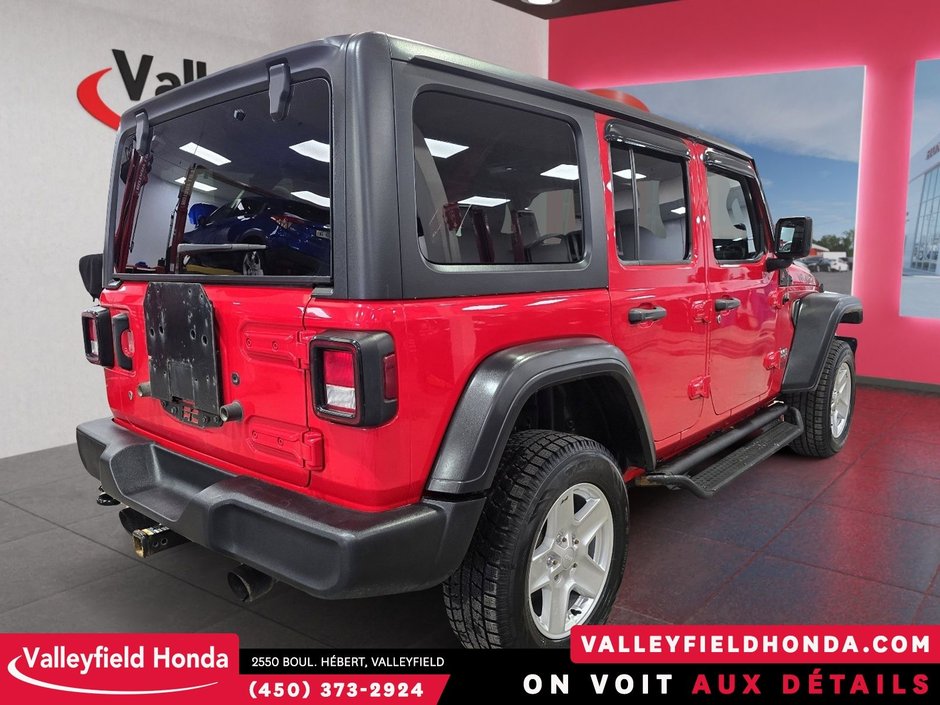 2019 Jeep Wrangler Unlimited Sport 4X4 2 TOITS-5