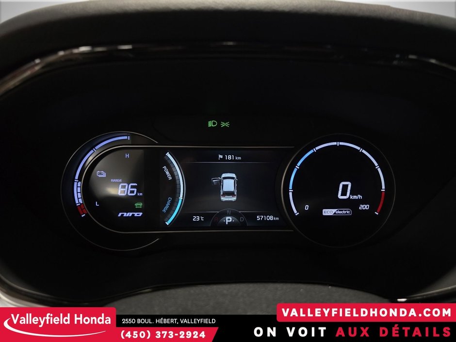 Kia Niro EV 385 KM AUTONOMIE CUIR CHAUFFANT/VENTILÉ 2021-25