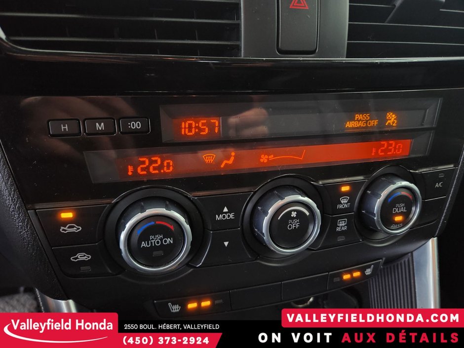 Mazda CX-5 GT CUIR TOIT OUVRANT MAGS SIÈGES CHAUFFANTS BLUETOOTH 2015-22